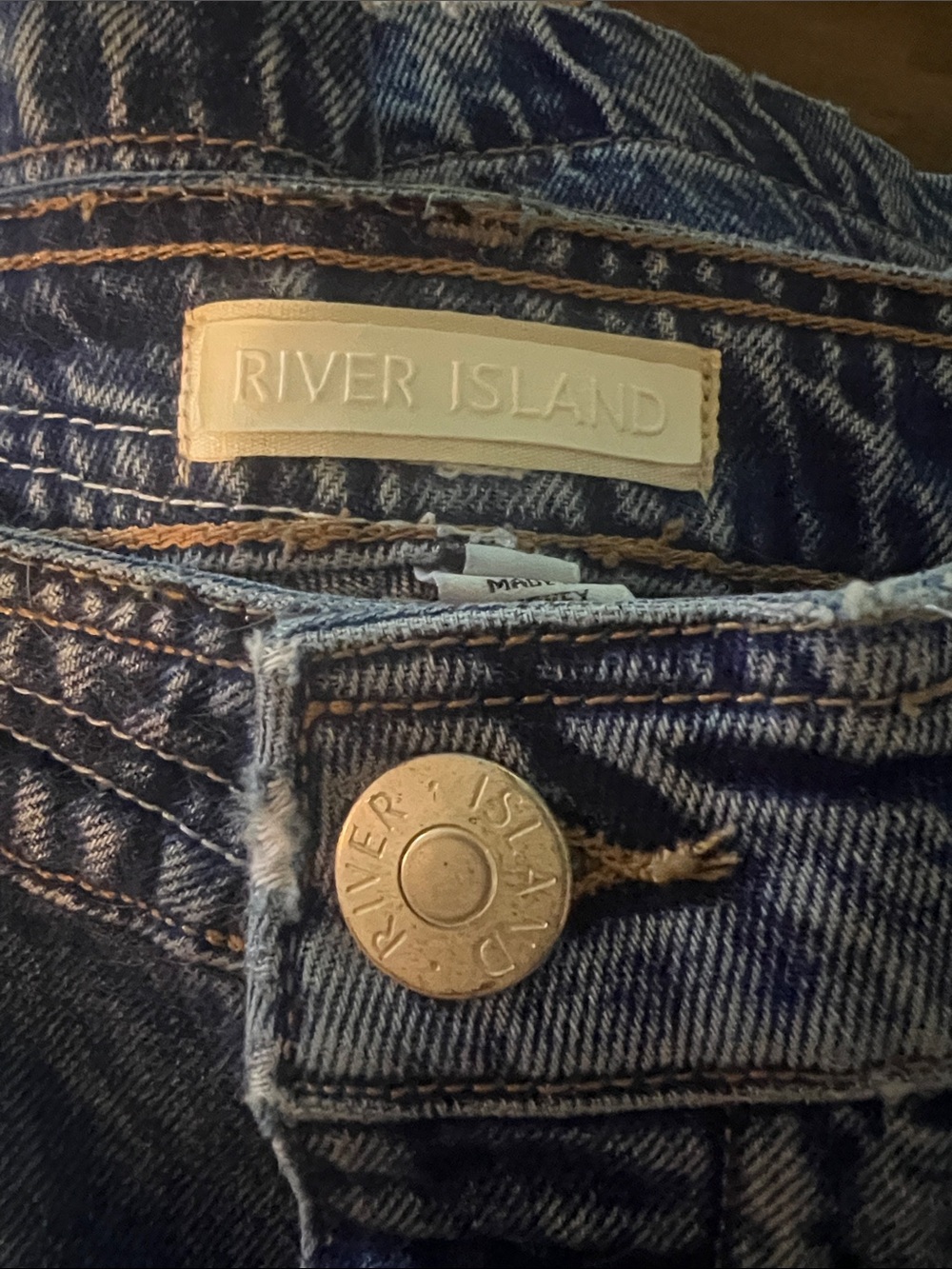 River Island Dark Blue Men’s Denim Jeans